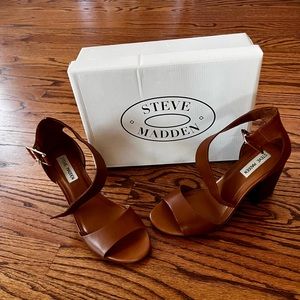 Steve Madden Estoria Sandal - Cognac